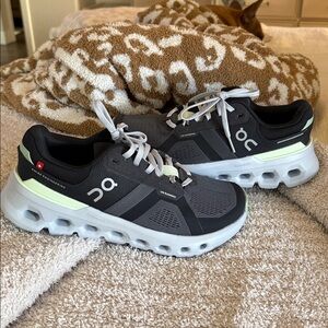 On Running Black and Grey Sneakers - Brand NEW, never worn